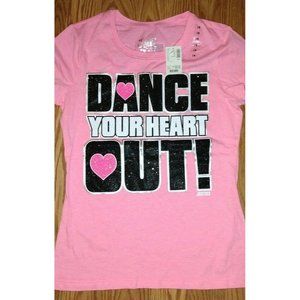 Dance your heart out ..All It takes is all you've got!! Youth t-shirt- Medium